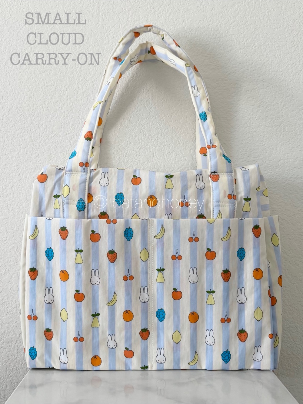BAGGU x Miffy Small Cloud Carry-On Bag